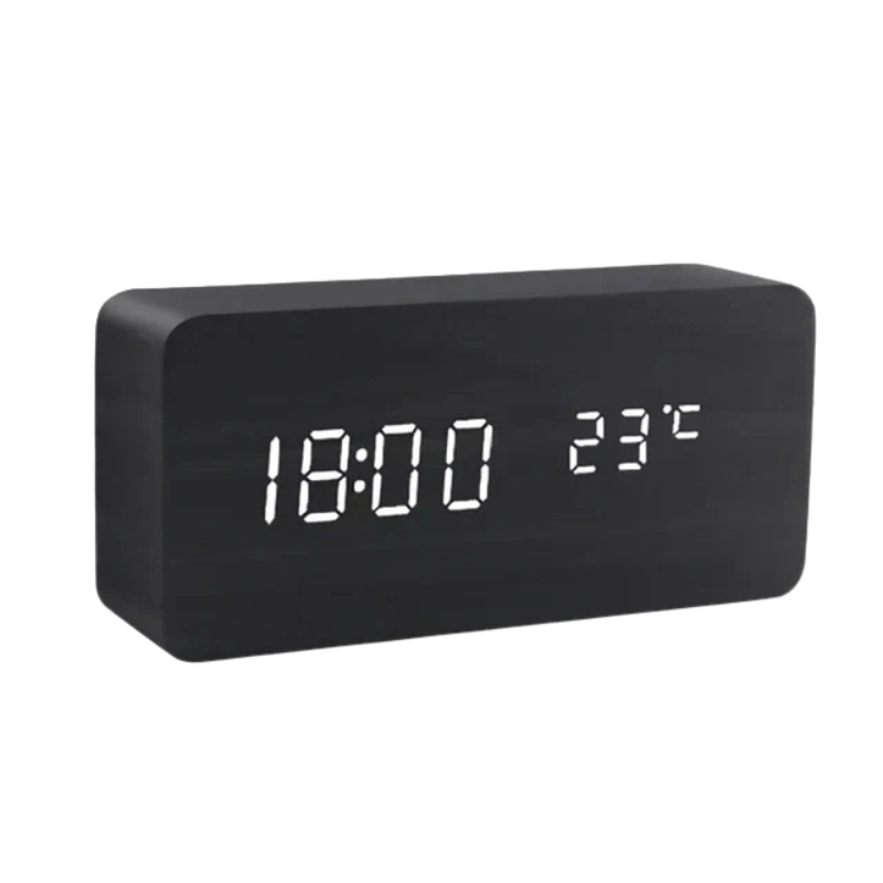 SmartWood – Intelligent Wooden Wall Clock with Voice Control
