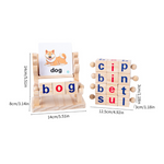 WordWonder - Wooden game for children's language development