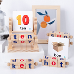 WordWonder - Wooden game for children's language development