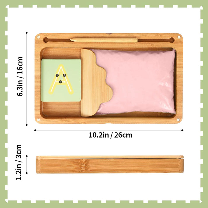 Sand Tray for Writing and Drawing - Effective Learning Tool for Early Literacy