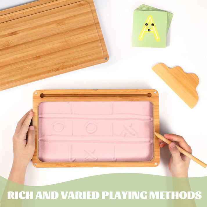Sand Tray for Writing and Drawing - Effective Learning Tool for Early Literacy
