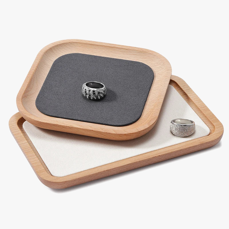 Elegant Wooden Tray for Jewelry – Stylish Storage Solution