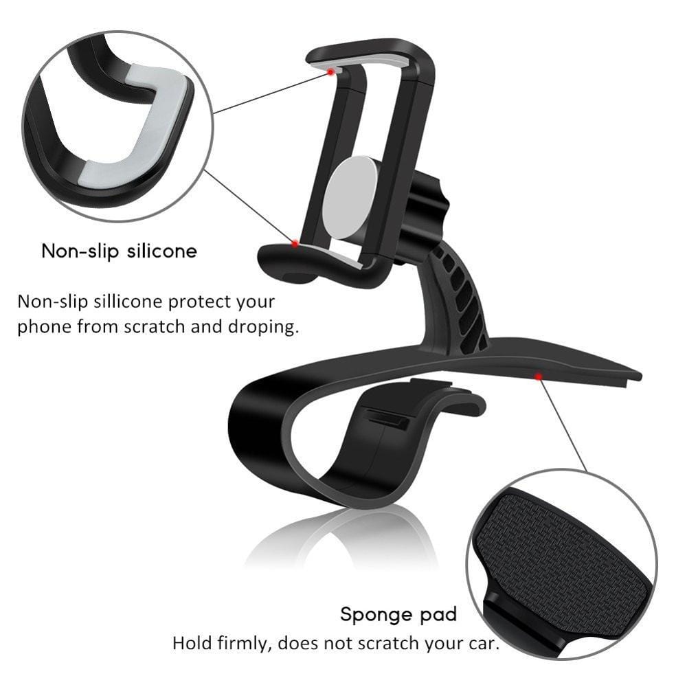 Flexibler Auto Handyhalter für sicheres Navigieren