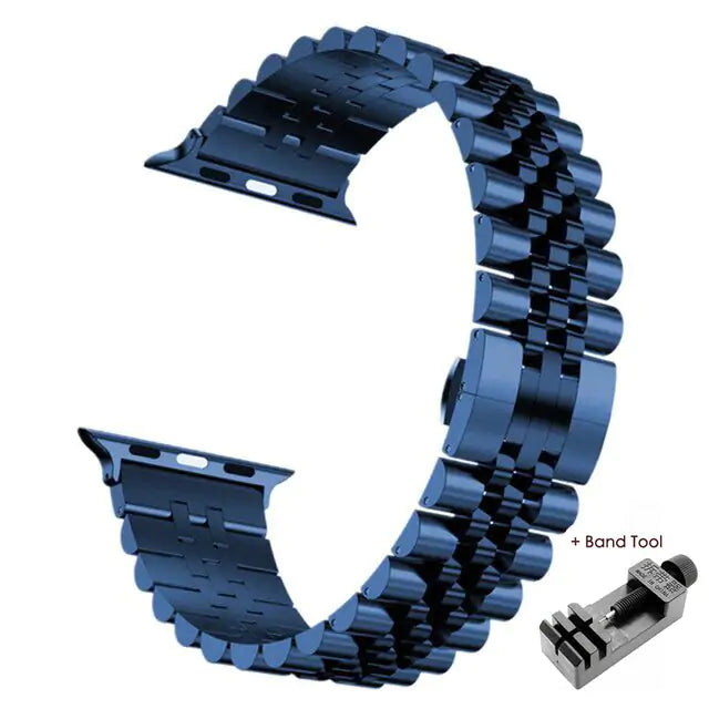 Elegantes Edelstahlarmband für die Apple Watch