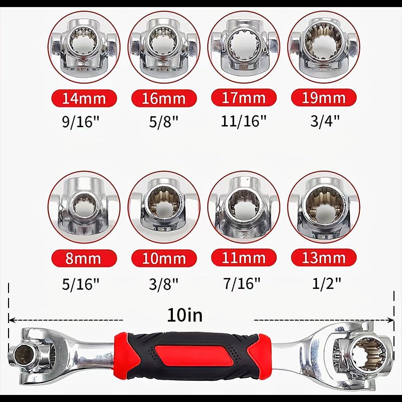 52-in-1 Multifunktionaler Schraubenschlüssel | TechFlex