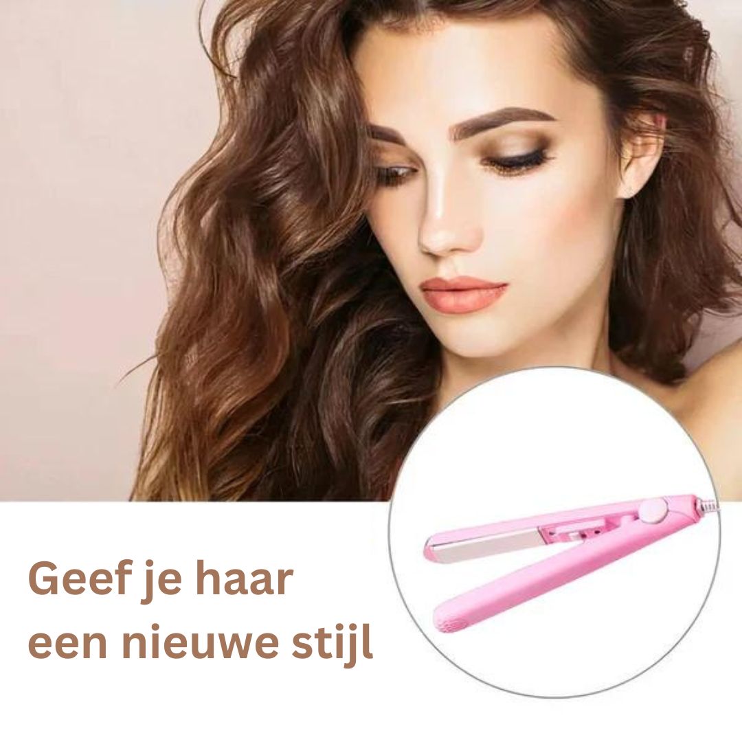 FlexiStyle Compact Hair Straightener and Curler