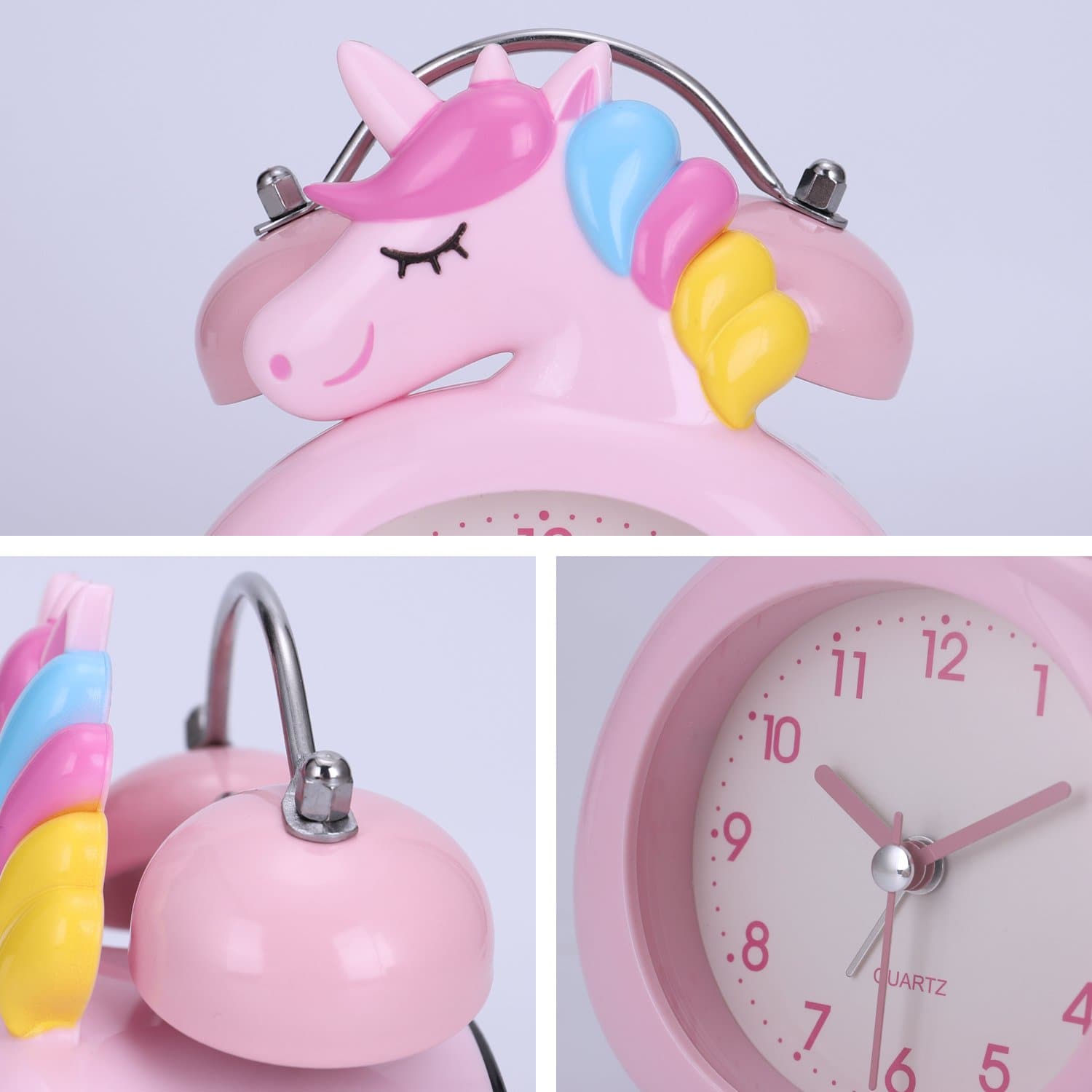 Zauberhafte Einhorn-Weckeruhr für Kinder