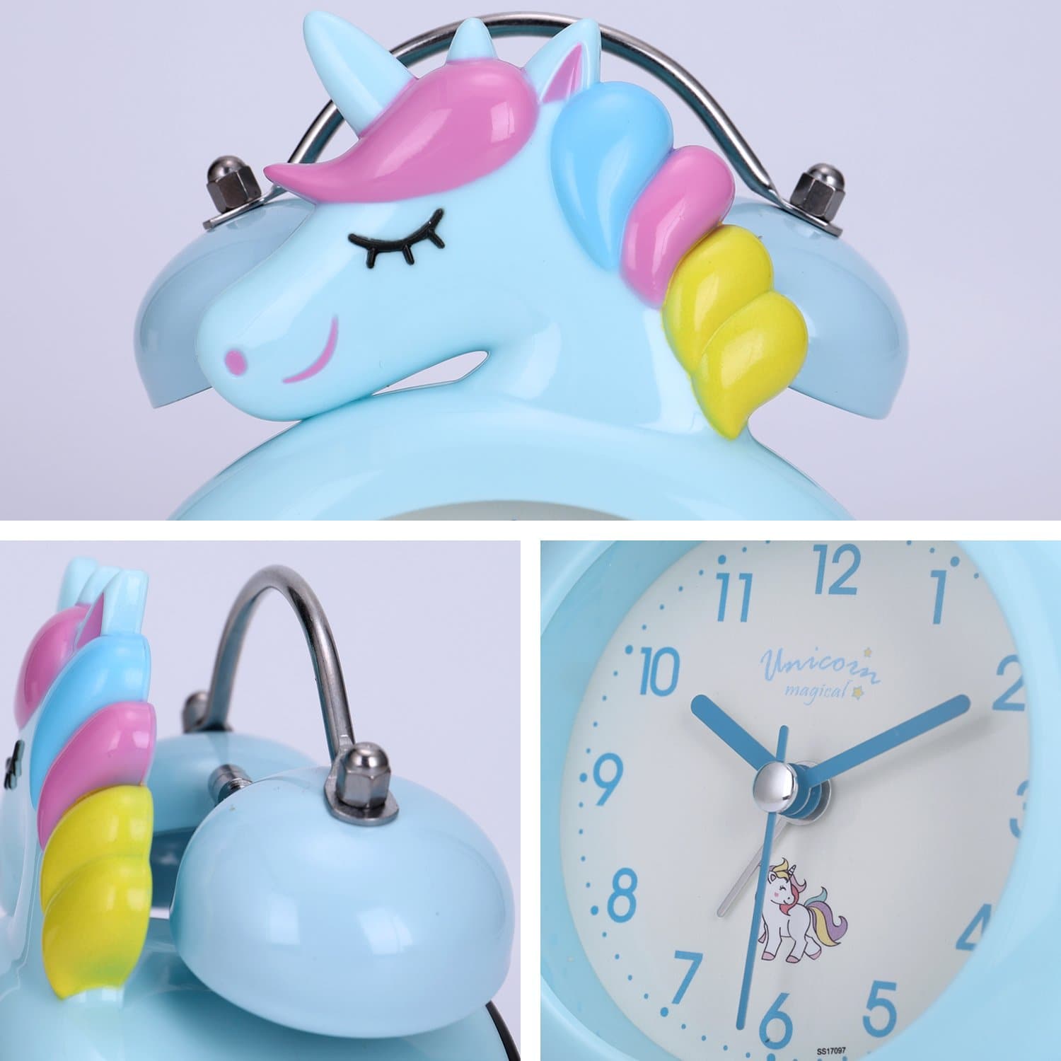 Zauberhafte Einhorn-Weckeruhr für Kinder