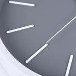 Stilvolle 3D Wanduhr mit eleganten Stundenmarkierungen