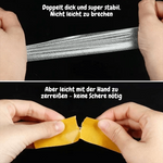 Transparente, haftfeste Klebebandrolle