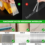 Transparente, haftfeste Klebebandrolle