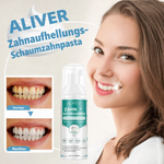 Strahlend weiße Zähne – Schaum-Zahncreme für makellose Ergebnisse