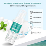 Strahlend weiße Zähne – Schaum-Zahncreme für makellose Ergebnisse