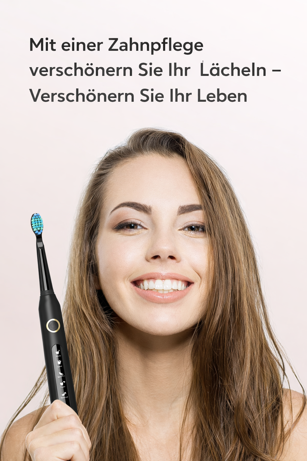 Elektrische Zahnbürste | Sanfte Tiefenreinigung | CleanWave