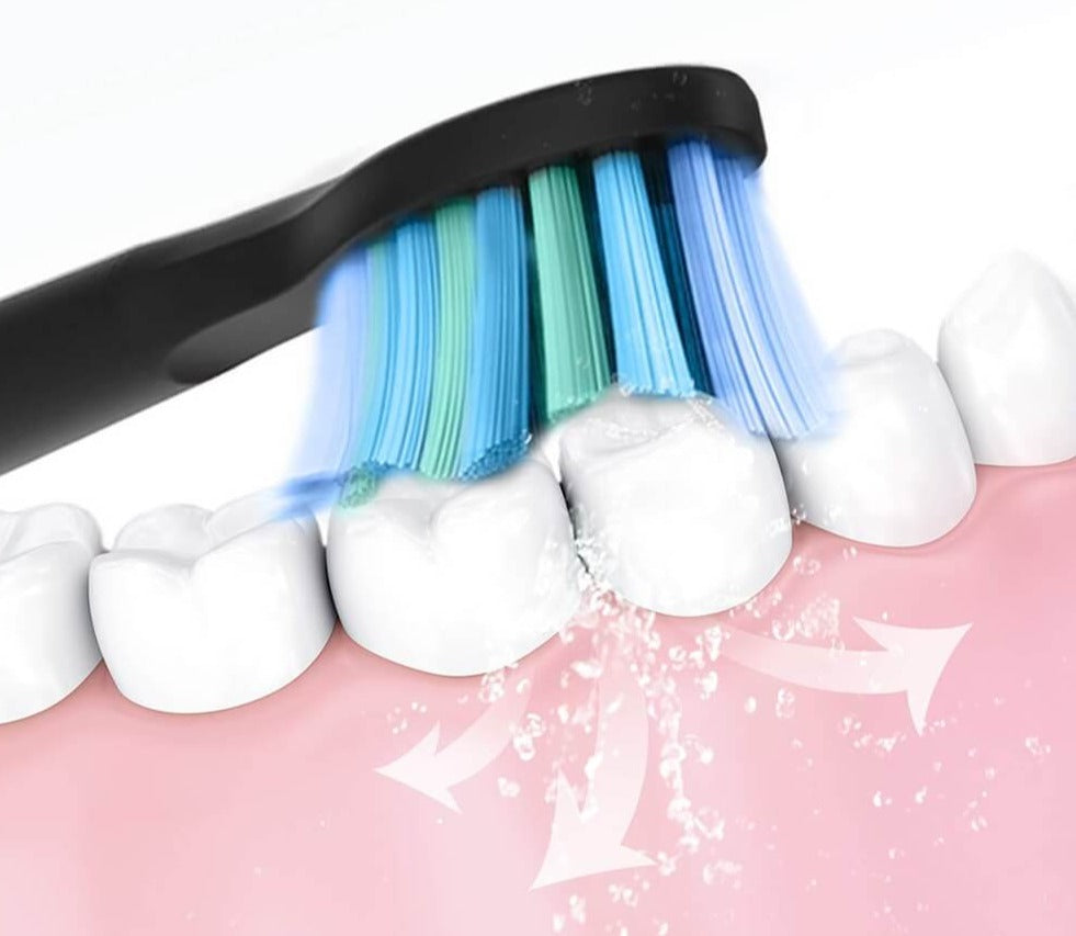 Elektrische Zahnbürste | Sanfte Tiefenreinigung | CleanWave