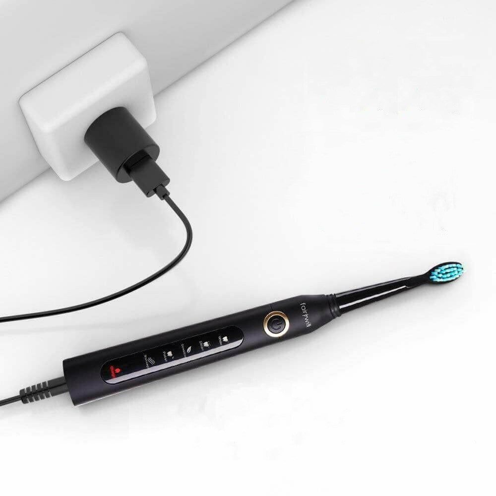 Elektrische Zahnbürste | Sanfte Tiefenreinigung | CleanWave