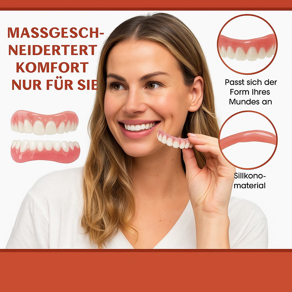 Zahnversorgung | Zahnersatz Anpassungsset | Individuelles Silikon