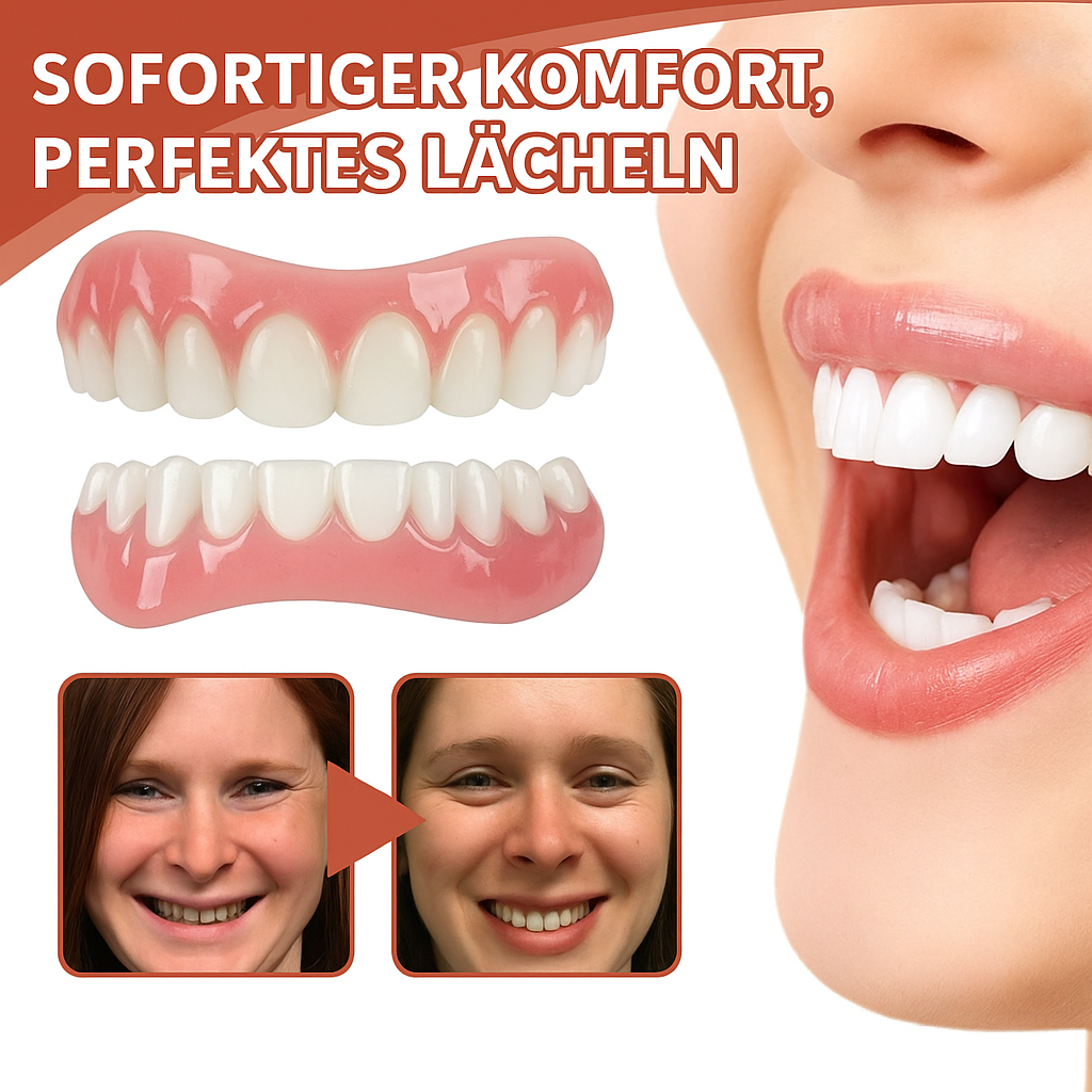 Zahnversorgung | Zahnersatz Anpassungsset | Individuelles Silikon