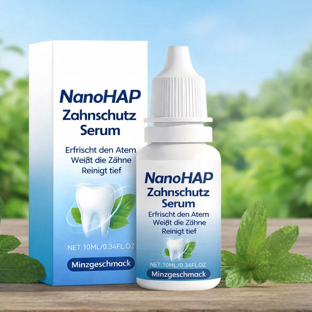 Zahnschutz Serum für Stärkeren Zahnschmelz und Weniger Empfindlichkeit