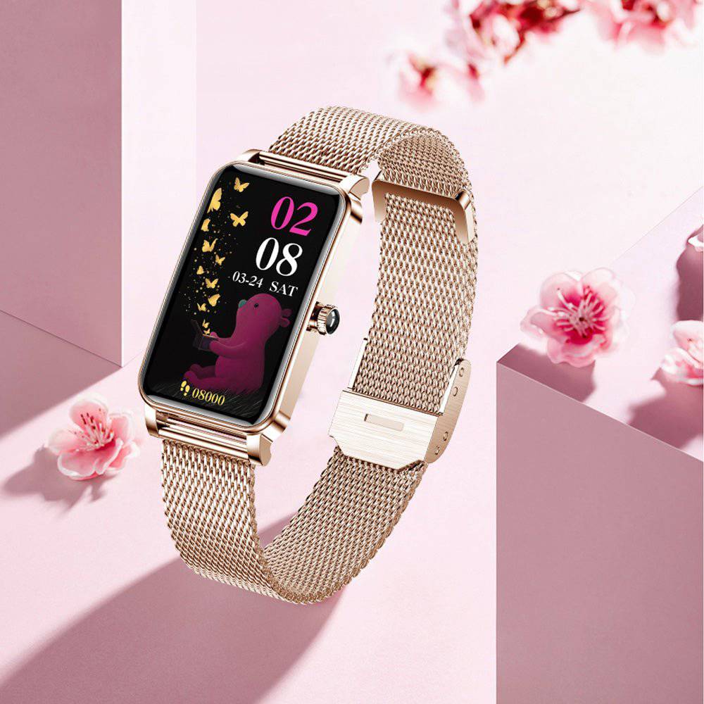 Inspiriert von Eleganz: Die FeminaFit Smartwatch für Frauen