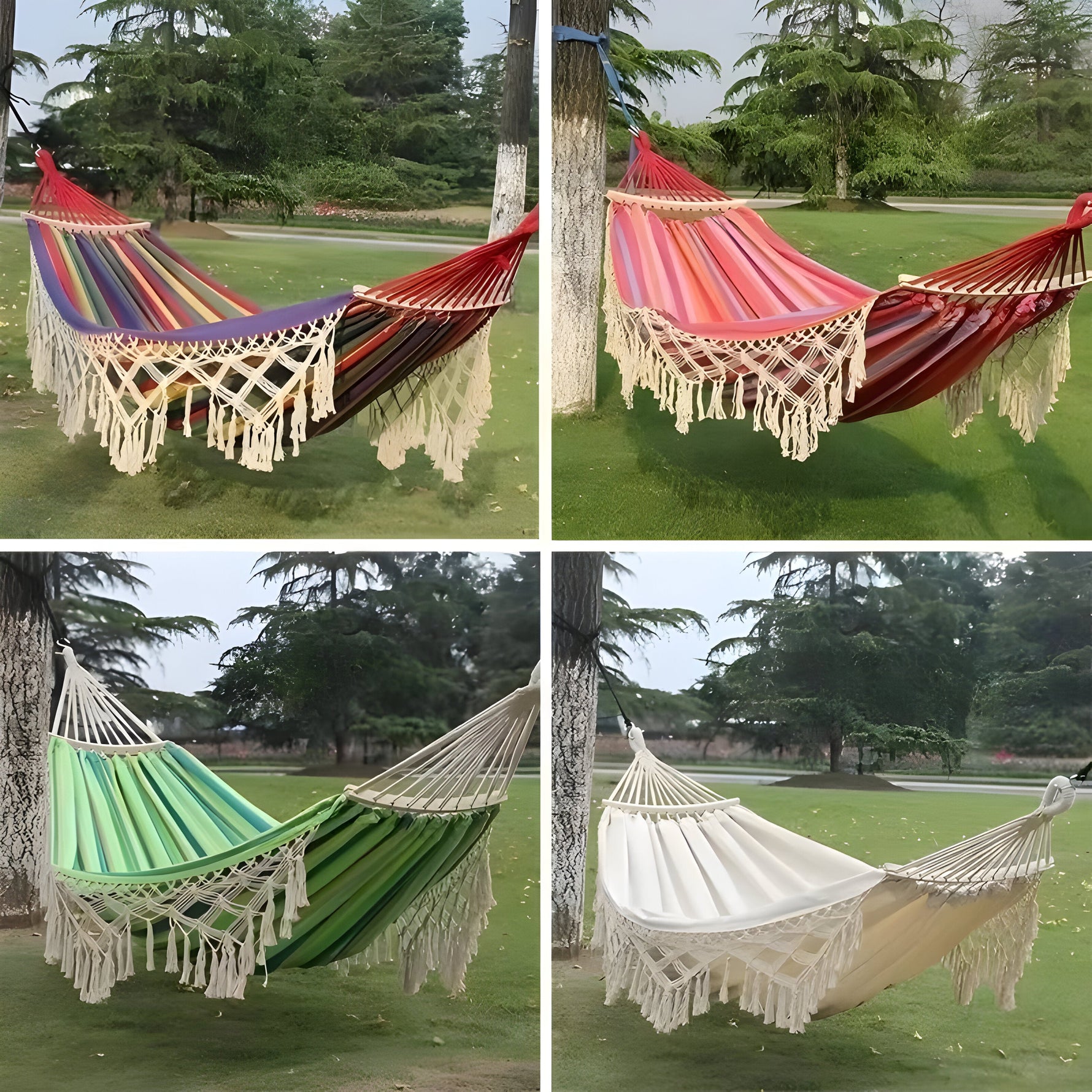 Comfortable and portable hammock for relaxing days outdoors