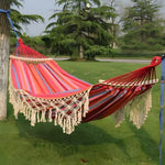 Comfortable and portable hammock for relaxing days outdoors