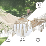 Comfortable and portable hammock for relaxing days outdoors