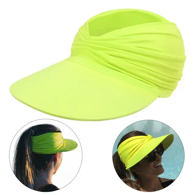 Kompakter Sonnenhut mit UV-Schutz und breiter Krempe