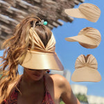 Kompakter Sonnenhut mit UV-Schutz und breiter Krempe