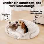 Gemütliche Tierhöhle mit Kapuze – Der perfekte Rückzugsort für Hunde und Katzen