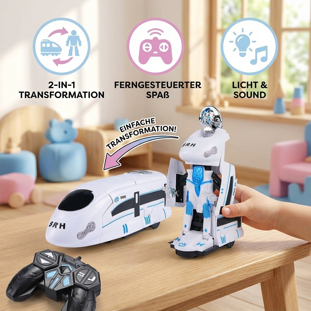 Roboterspielzeug mit Transformationsfunktion