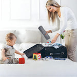 Safe and Portable High Chair for On-the-Go