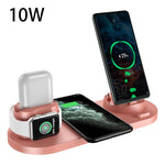 Multifunktionales 6-in-1 Ladegerät für iPhone und Smartwatch