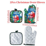 Festive Oven Mitts for the Christmas Season | MaxHeat Duo