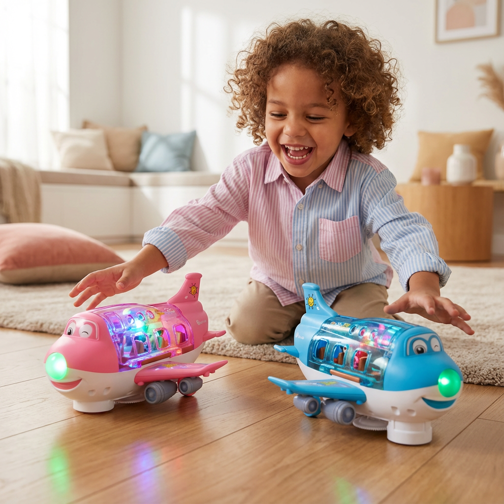 Flugzeug Spielzeug mit Tanzfunktion – Lustiges Kinder Spielzeug