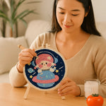 Calming Embroidery Kit for a Creative Break
