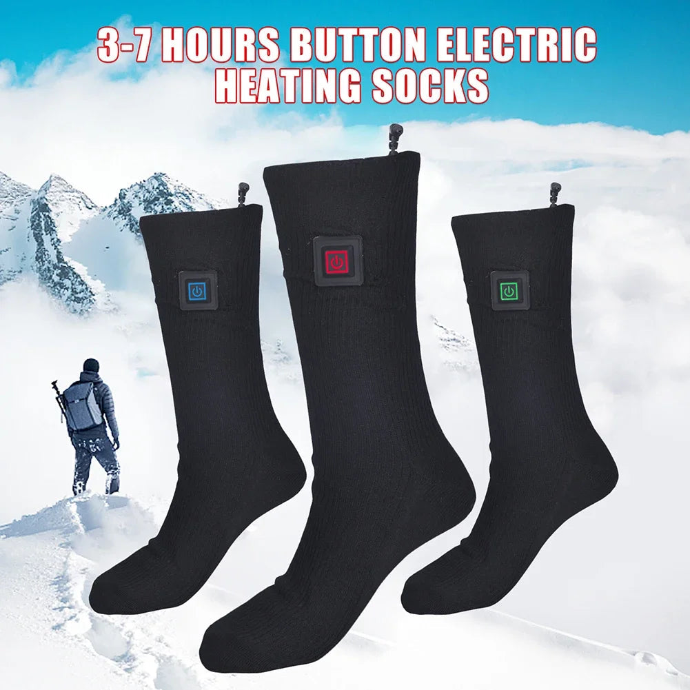 Rechargeable Heated Socks for Outdoor Enthusiasts