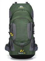 60L Outdoor Backpack - Waterproof and Practical