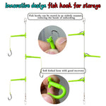 Catching Joy – Organized Fishing Hooks for Relaxed Angling
