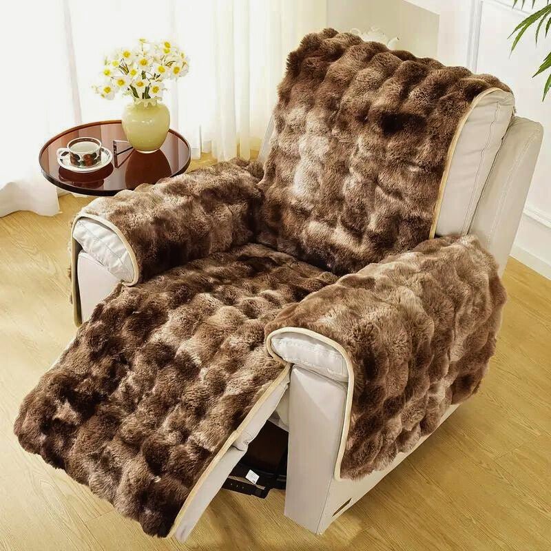 4-piece set for armchair and recliner protection – Soft, Non-slip, Pet-friendly & Washable