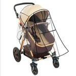 Wetterschutzhaube für Buggy – Transparenter Regenschutz für Kinderwagen