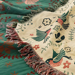 Scandinavian Reversible Blanket for Stylish Coziness