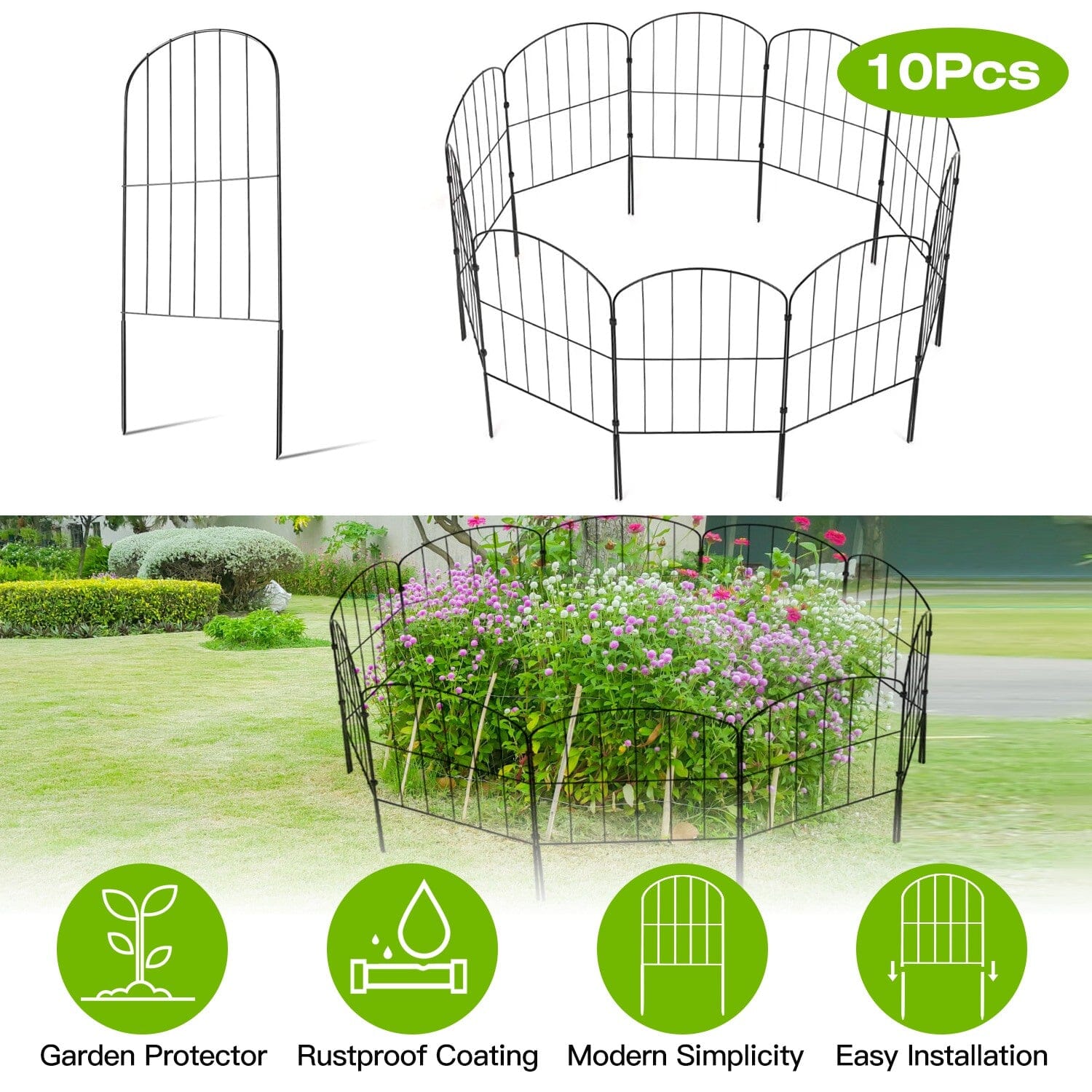 GardenProtection – Elegant demarcation for plants and animals
