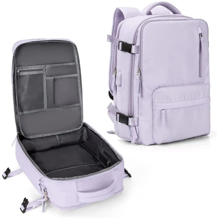 ReiseRucksack | Großer, Wasserdichter Rucksack für Frauen – Sicher & mit USB-Anschluss