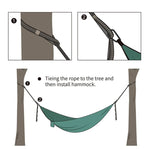 Secure Hammock Hanging Kit | 272 kg Capacity | 2-Pack