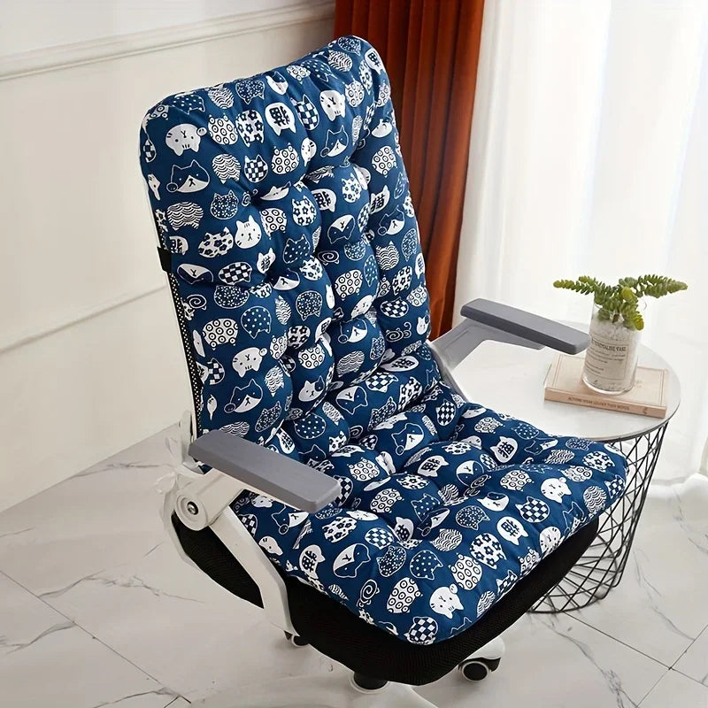 KomfortMax | Ergonomic Seat Cushion with Back Support for Optimal Posture