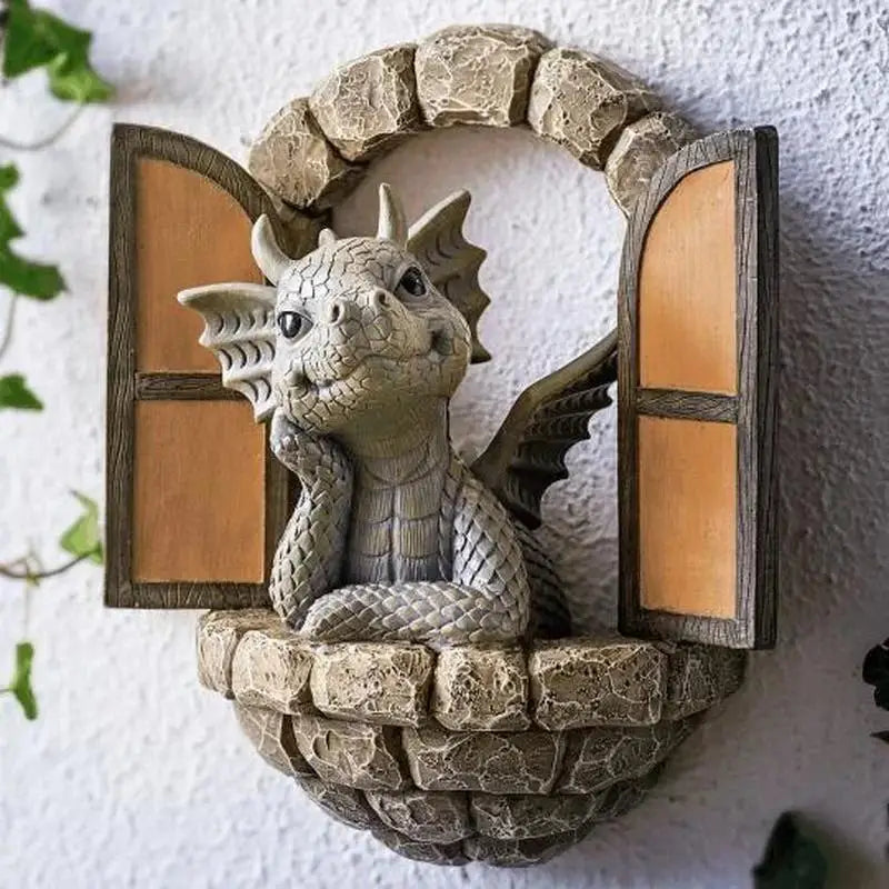 Mystical Dragon Magic for Your Garden | Whimsical Sculpture