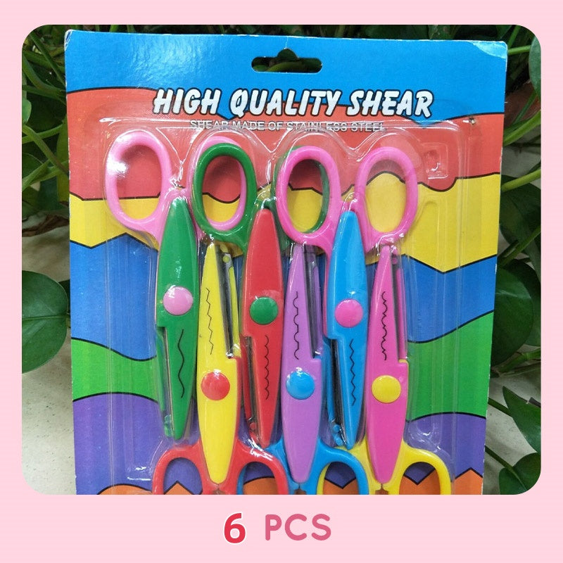 Bunte Musterschneider für kreative Kinder – 6er Set