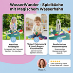 Spielküche mit Wasserhahn und magischen Funktionen