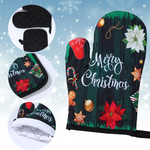Festive Oven Mitts for the Christmas Season | MaxHeat Duo